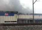 La planta de Campofrío quedó destruida por un incendio el pasado 16 de noviembre.